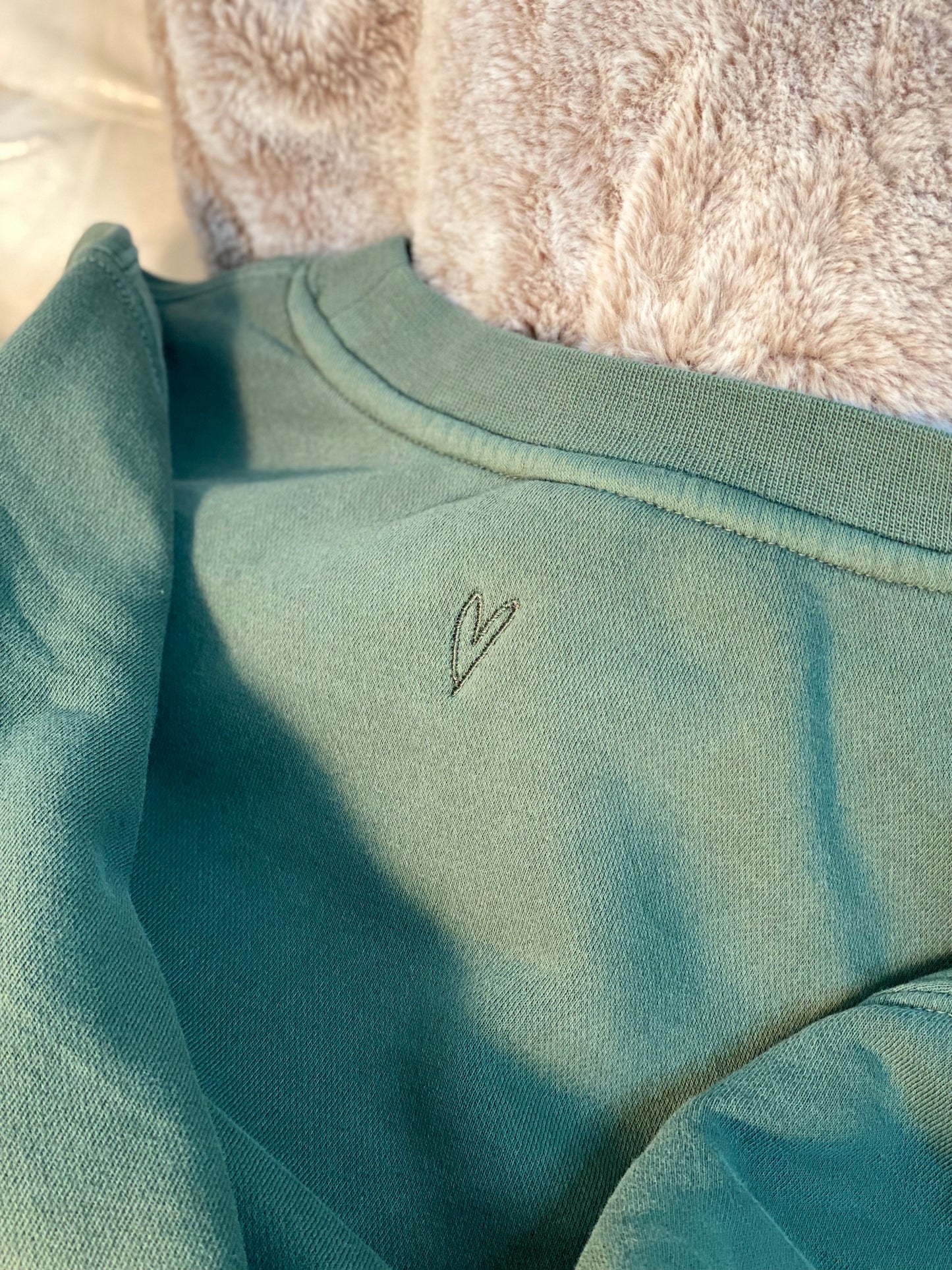 Ski Goggle Forest Green Sweatshirt