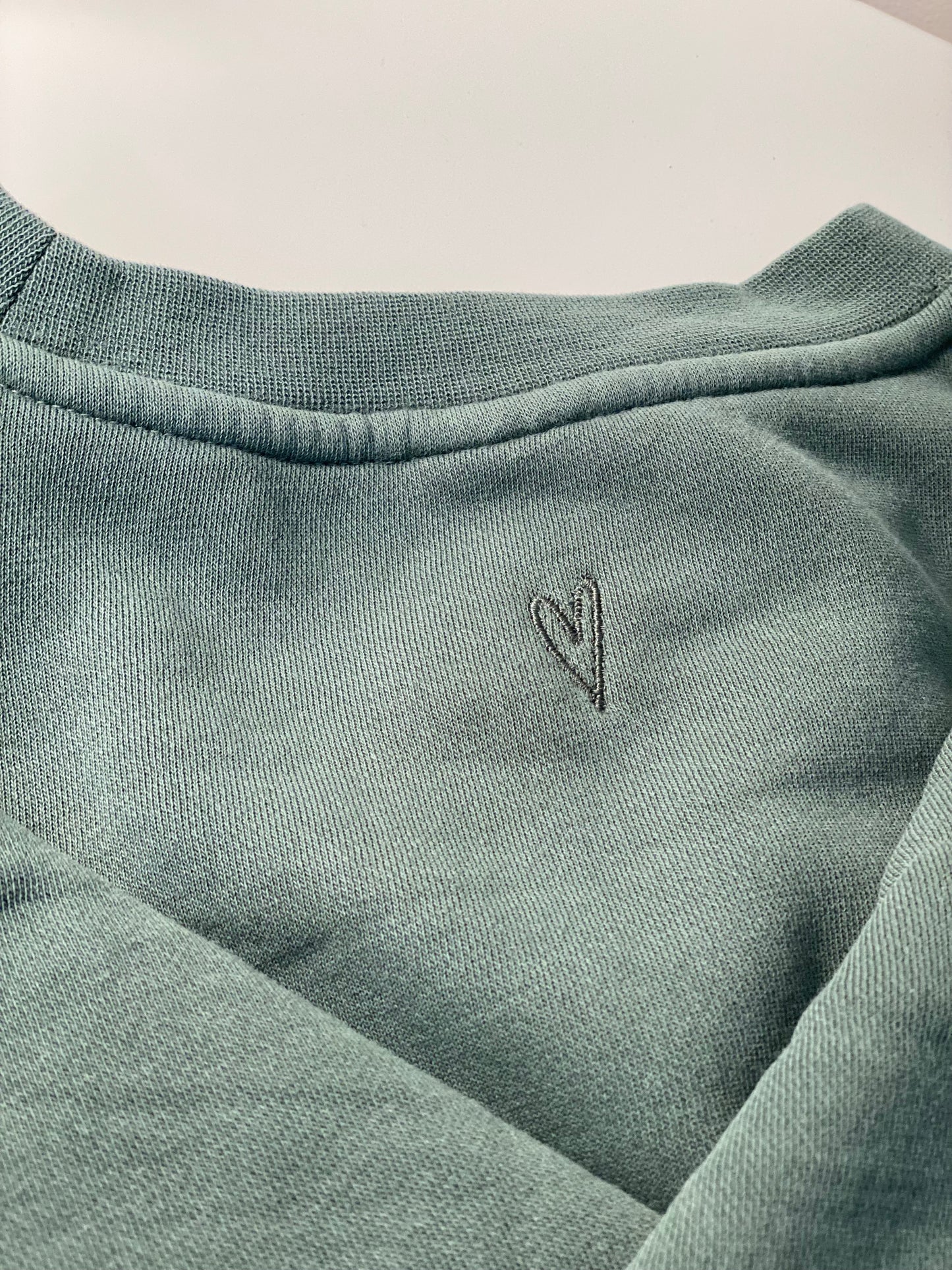 Time To Hit The Slopes Forest Green Sweatshirt